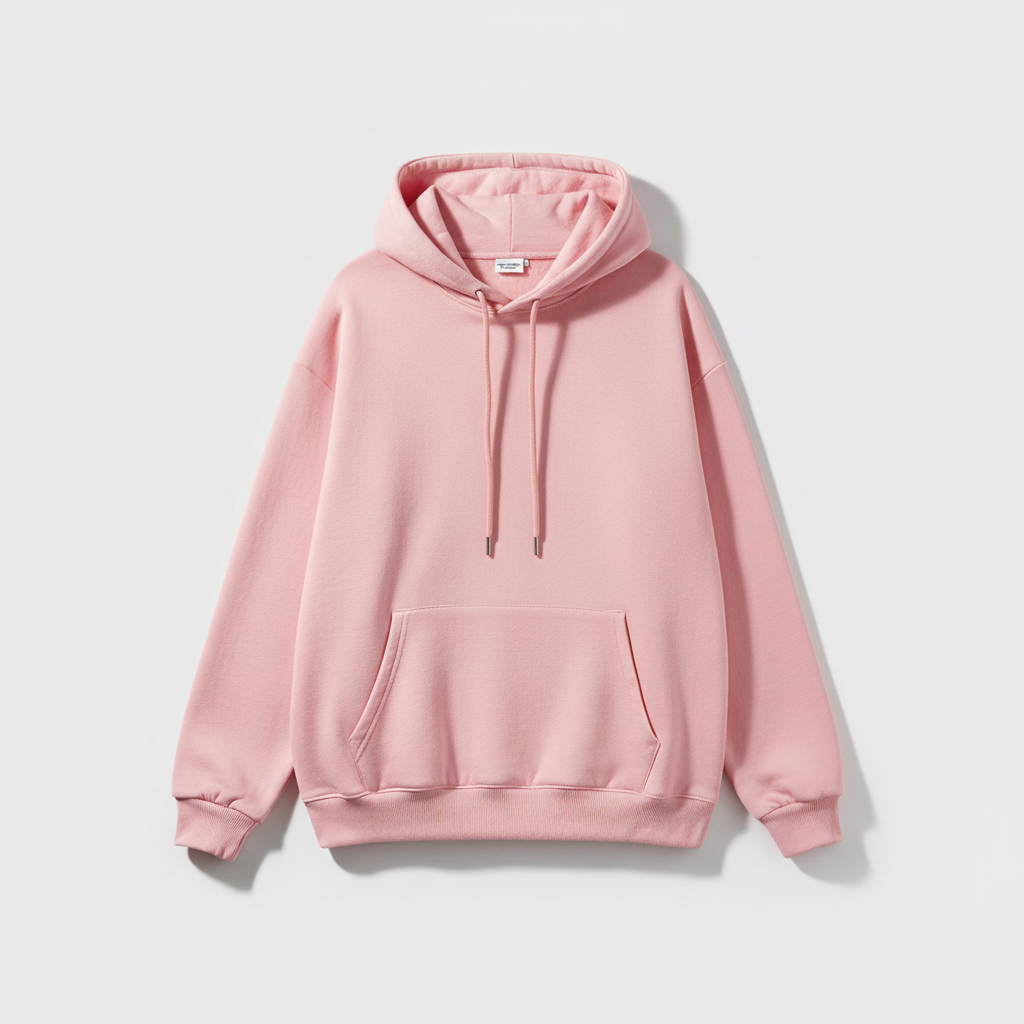 Felpa Rosa - Cordino Rosa