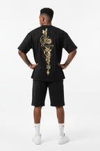 T-shirt Uomo Casual con Stampa Grafica