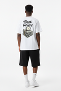 T-shirt TIME IS MONEY 100% Cotone Unisex