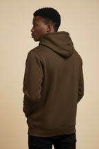 Retro hoodie marrone