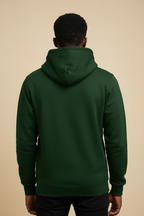 Retro hoodie verde
